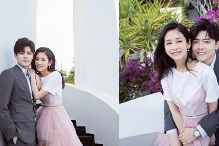 付辛博婚后首现身 红色着装显得很喜庆