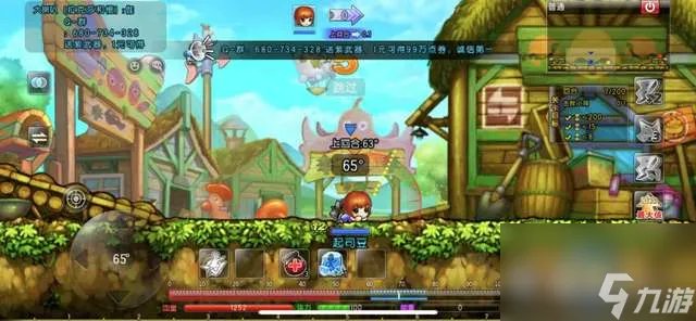 弹弹堂65度公式打法技巧2023 精准角度打法力度表