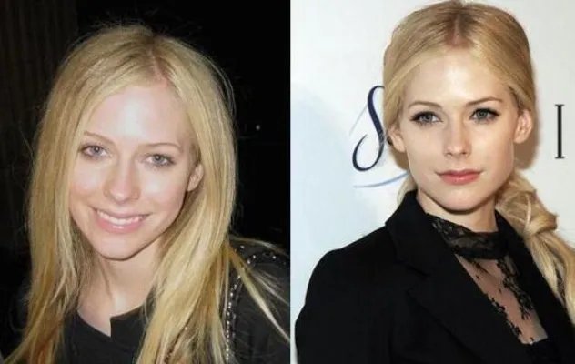 艾薇儿素颜照曝光 摇滚天后也清纯!