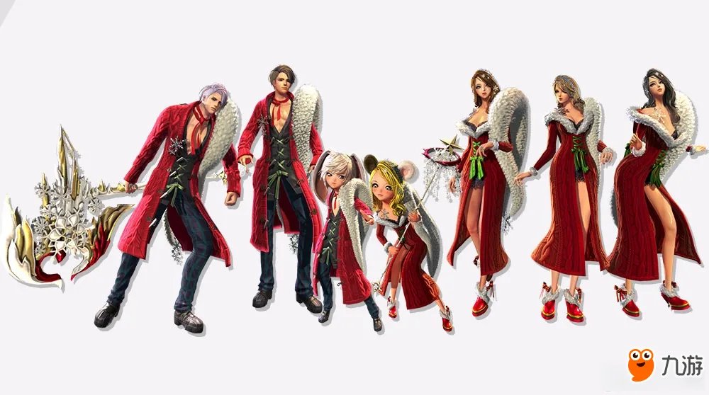 《剑灵》2017圣诞季新时装大全 个人时装间用法介绍