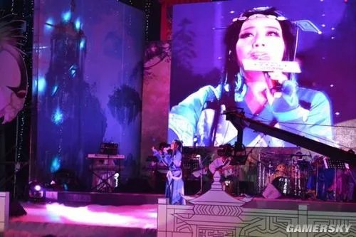 仙剑十七周年庆典现场照片欣赏 姚总扮大仙