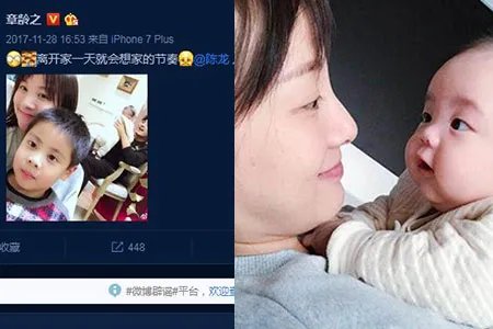 章龄之曝二胎儿子 最新照片曝光被赞优雅