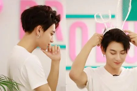 黄子韬兔耳再现超可爱 节目发飙的原因是什么