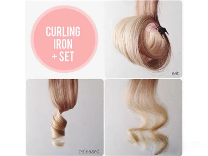 塑料卷发器的使用步骤