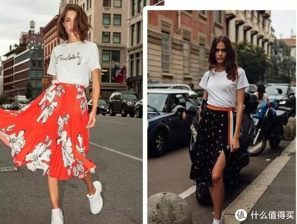 半身裙怎么搭配上衣