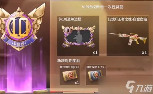 穿越火线手游vip特权怎么分