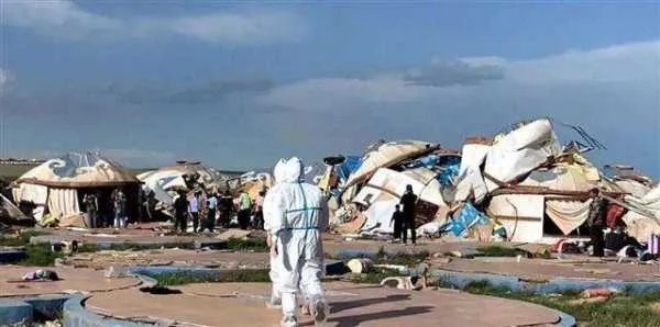 内蒙古龙卷风致33人受伤，此次龙卷风的范围面积多大？