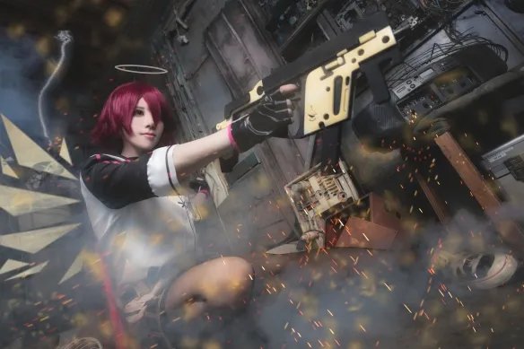 清纯又诱惑的黑丝大白腿 11区Coserてんうみ美图赏