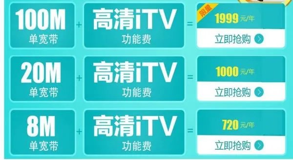 电信宽带 现在扬州电信宽带套餐是什么？