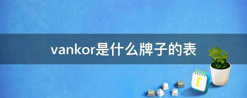 vankor是什么牌子的表