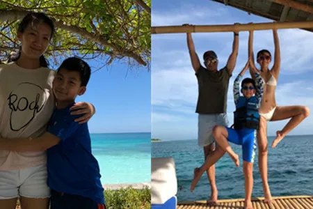 卢芳为胡军庆生 全家福照片晒出幸福感强