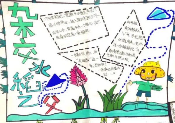 关于袁隆平爷爷的手抄报