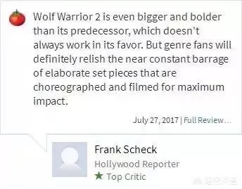 战狼2票房最终为什么会被美国权威的电影票房排行网站承认?