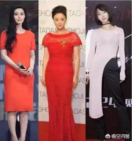 范冰冰、蒋欣、白百何体重最轻的是蒋欣，为什么她有点显胖？