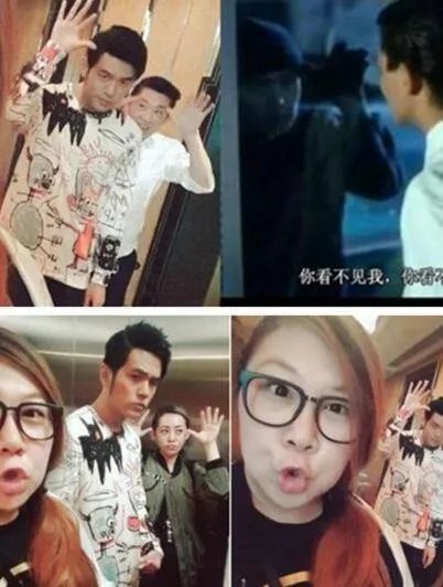 天王周杰伦模仿星爷 做《赌侠》经典动作“你看不见我”手势