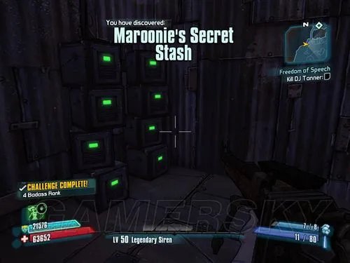 《无主之地2》DLC新增地图全挑战达成方式