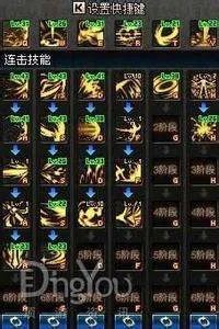 DNF黑暗武士pk技能加点+摆放 上图