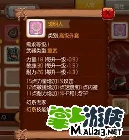 乱斗堂高级外套透明人详细介绍