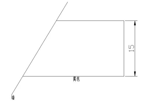 用篱笆围成一个梯形养鸡场（如图所示），一边利用房屋的墙壁，篱笆的总长度是65米，求养鸡场的面积