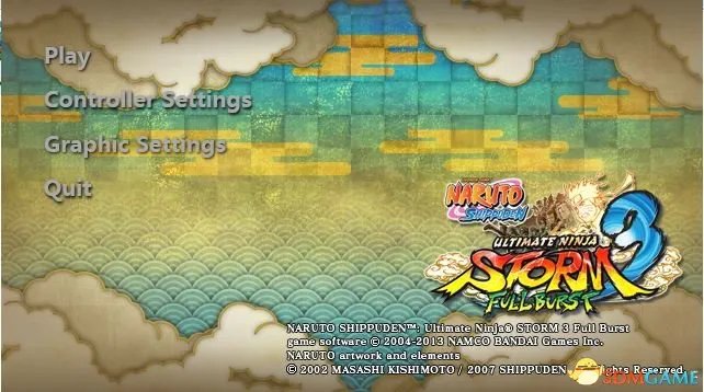 火影忍者:究极风暴3 PC版 键盘按键设置教程