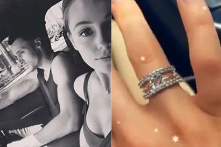 NBA球星小南斯求婚成功 女友网上晒钻戒秀恩爱