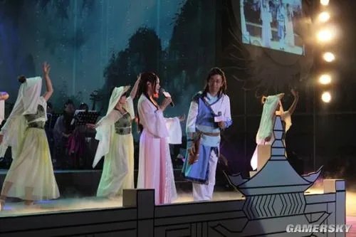 仙剑十七周年庆典现场照片欣赏 姚总扮大仙