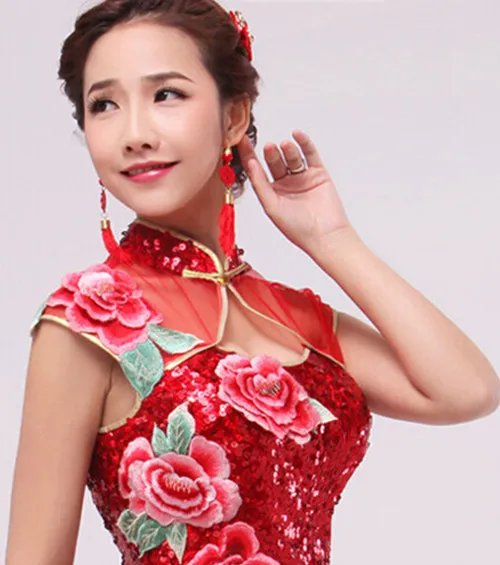 新娘穿旗袍配什么发型 新娘发型要怎么搭配旗袍