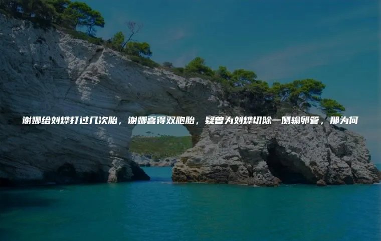 谢娜给刘烨打过几次胎，谢娜喜得双胞胎，疑曾为刘烨切除一侧输卵管，那为何