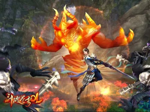 百种奇异火焰毁天灭地 《斗破苍穹OL》火焰系统详解