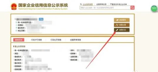 全国企业信息查询系统官网