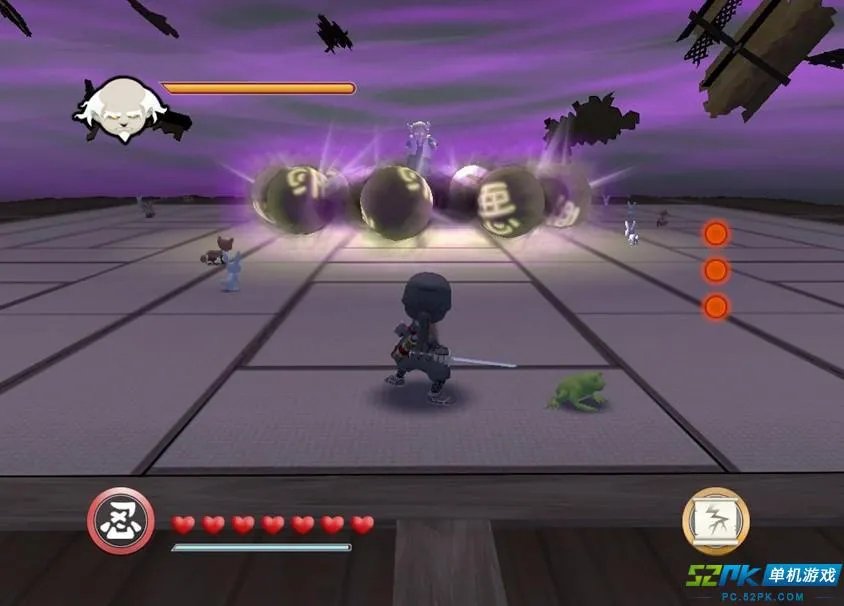 清新风格小游戏迷你忍者游戏截图