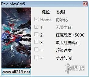 《鬼泣5》修改器怎么用 修改器使用方法介绍