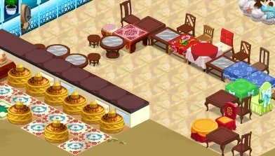 QQ餐厅25张桌子的最佳摆法